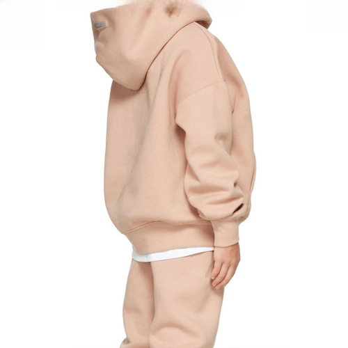 FOG Fashion Brand Kids' Essentials 22 Fall/Winter New Dirty Pink Women's and Children's Loose Fleece Sweatshirt