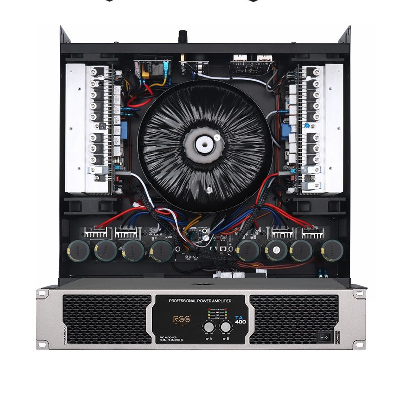 Amplificador de potencia especial RGG amplificador de potencia puro amplificador de potencia posterior ingeniería profesional amplificador de radiodifusión transfronterizo al por mayor