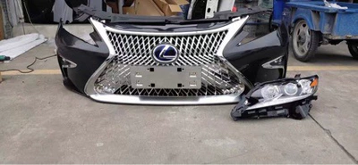 Bumper Front Bumper, Headlights, Old Model
