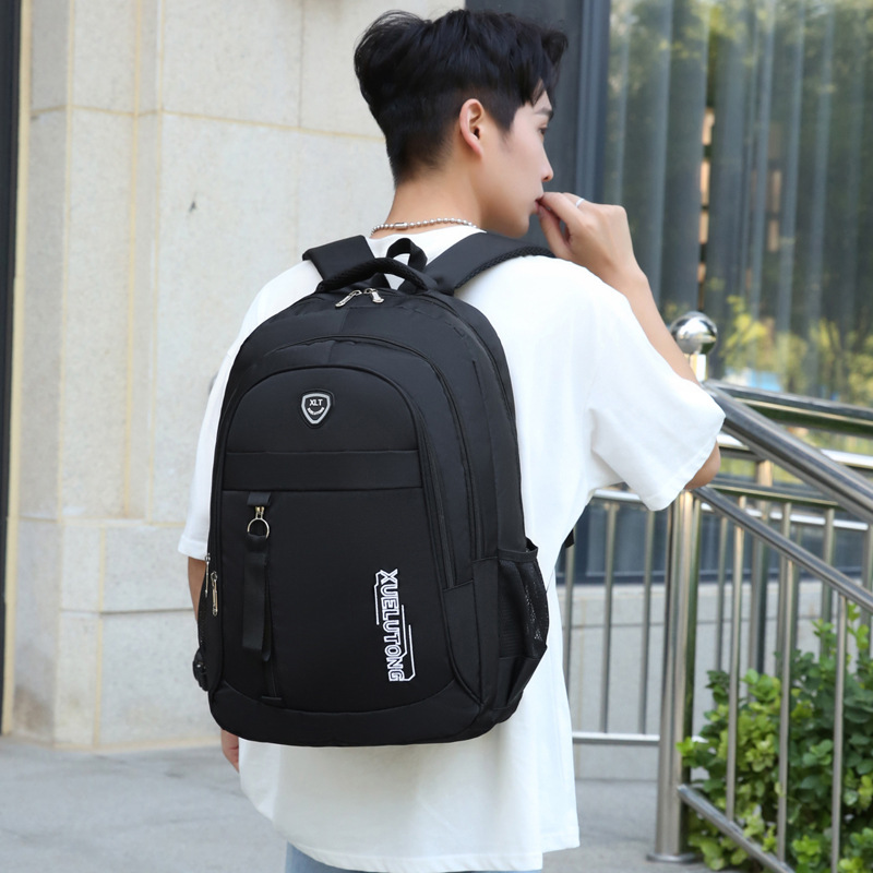 Transfronterizo nuevo casual al aire libre mochila de gran capacidad mochila estudiante de secundaria de negocios bolso de la computadora de los hombres