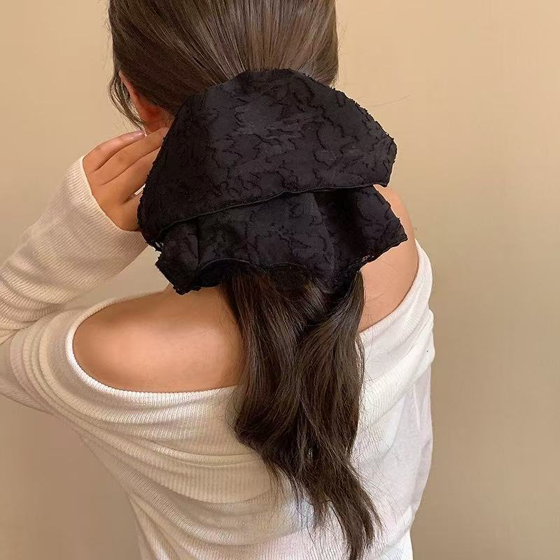 5721 라지서클-사쿠라 도트 블랙 (25cm)