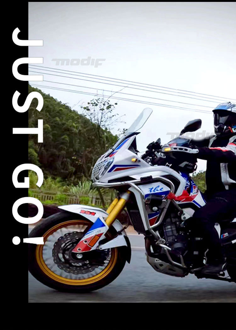 Motorcycle Handguard Wind Shield Uy125Afr Nine号Dl250 Anti-Fall Handlebar Uhr150 Kove 525X Modification
