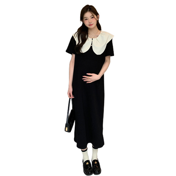 Summer elegant long skirt for pregnant