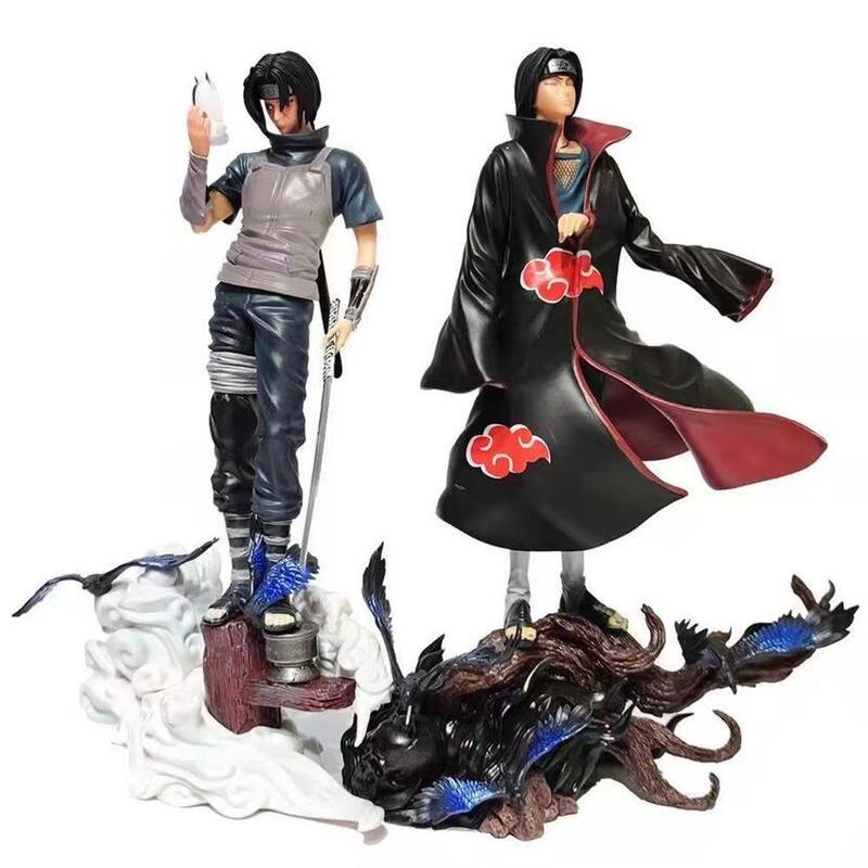 アニメナルトフィギュア卸売暁組織うちはイタチ暗部シーンモデル装飾品フィギュア工場|undefined