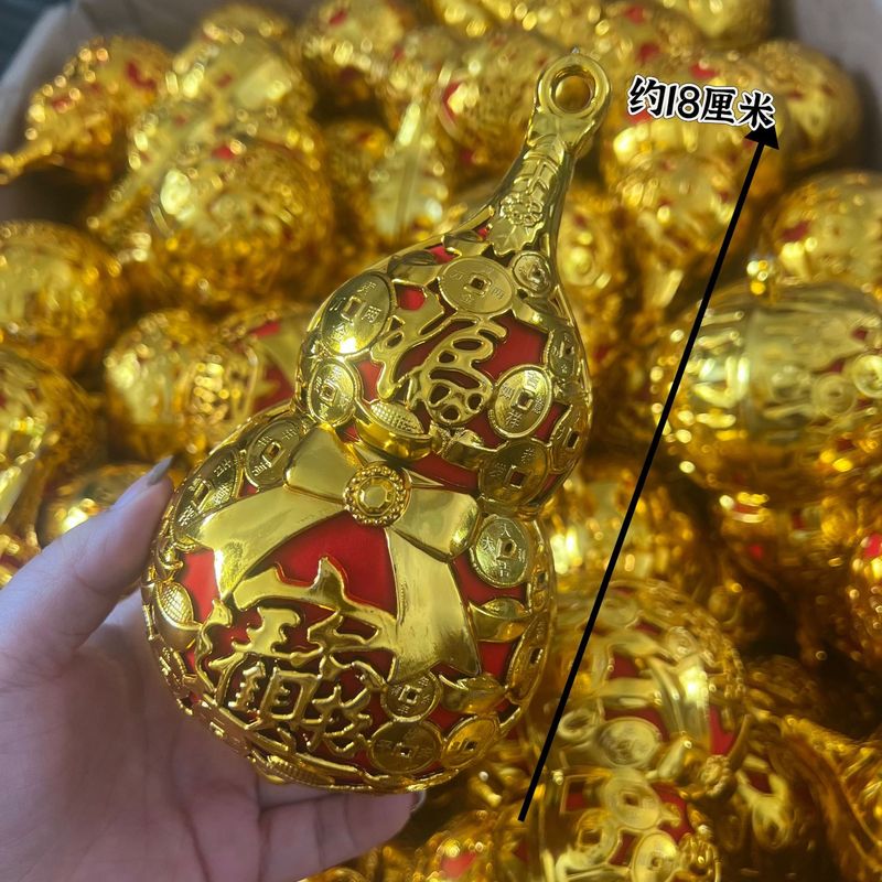 ホット販売お祝い大きなひょうたん祝福の言葉宝ひょうたん中国結びアクセサリー赤い背景 DIY 手作り結婚式の習慣ペンダント|undefined