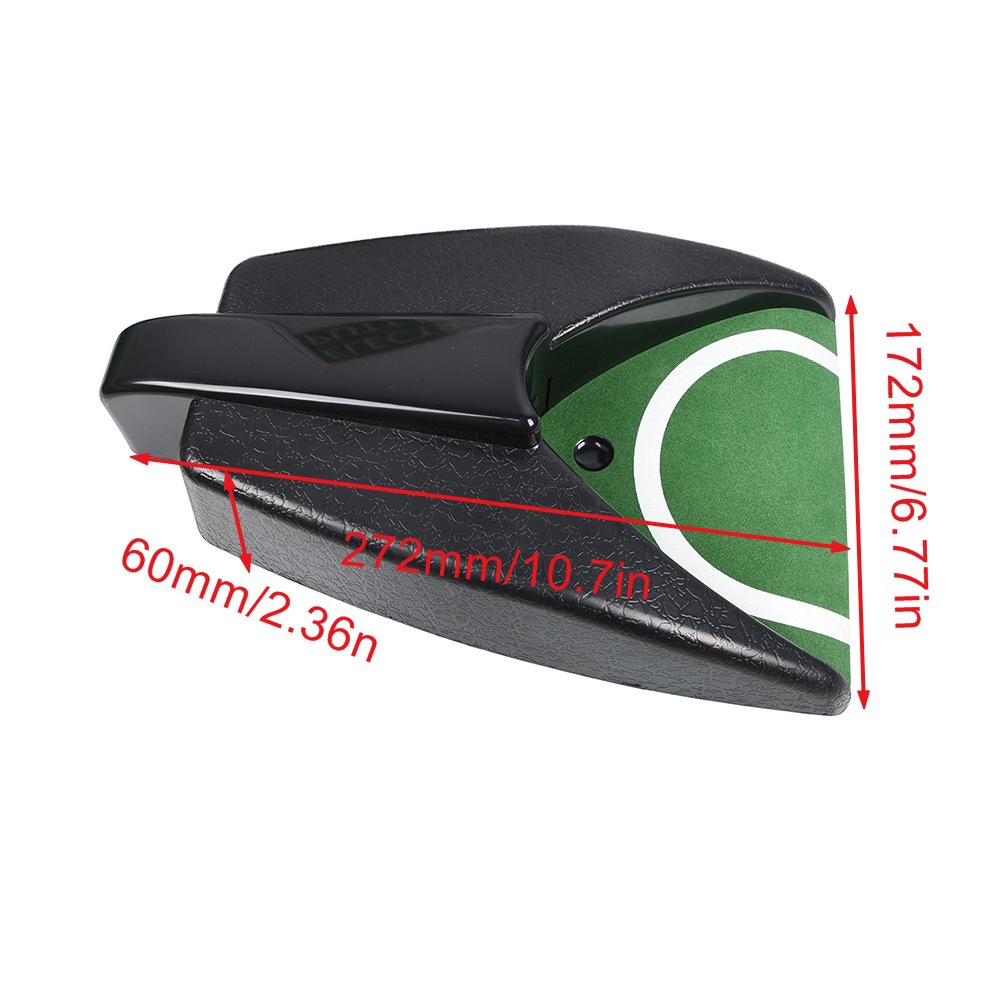 Golf retorno de bolas entrenador putter retorno automático de bolas suministros de práctica interior y exterior