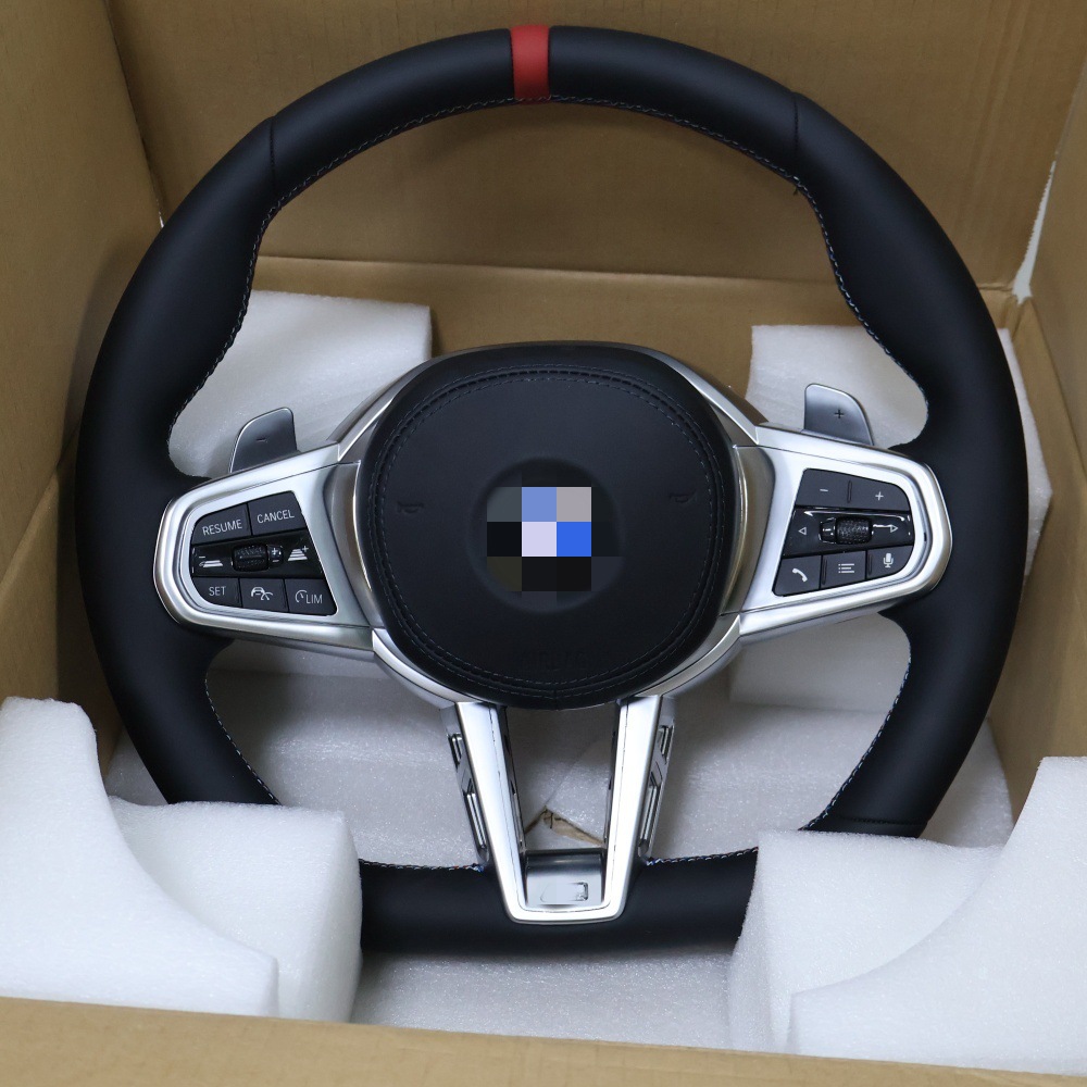 New silver upgraded steering wheel assembly for F/G chassis 1234567 series CS sport BMW modification