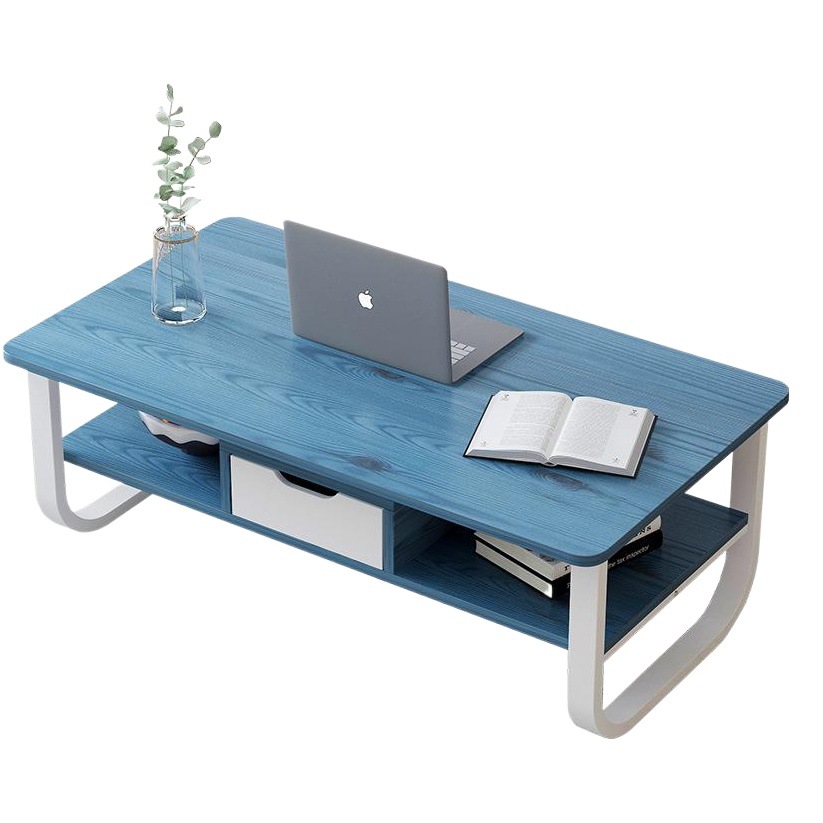 Mesa de centro cuidadosamente seleccionada, apartamento pequeño, sala de estar, mesa de té, mesa de té, balcón, mesa de centro pequeña, mesa cuadrada pequeña, moderna, sencilla y creativa