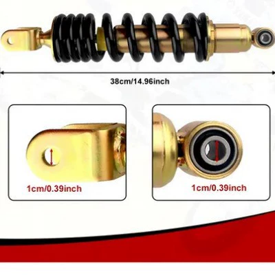 Off-Road Motorcycle Rear-Mounted Central damping system