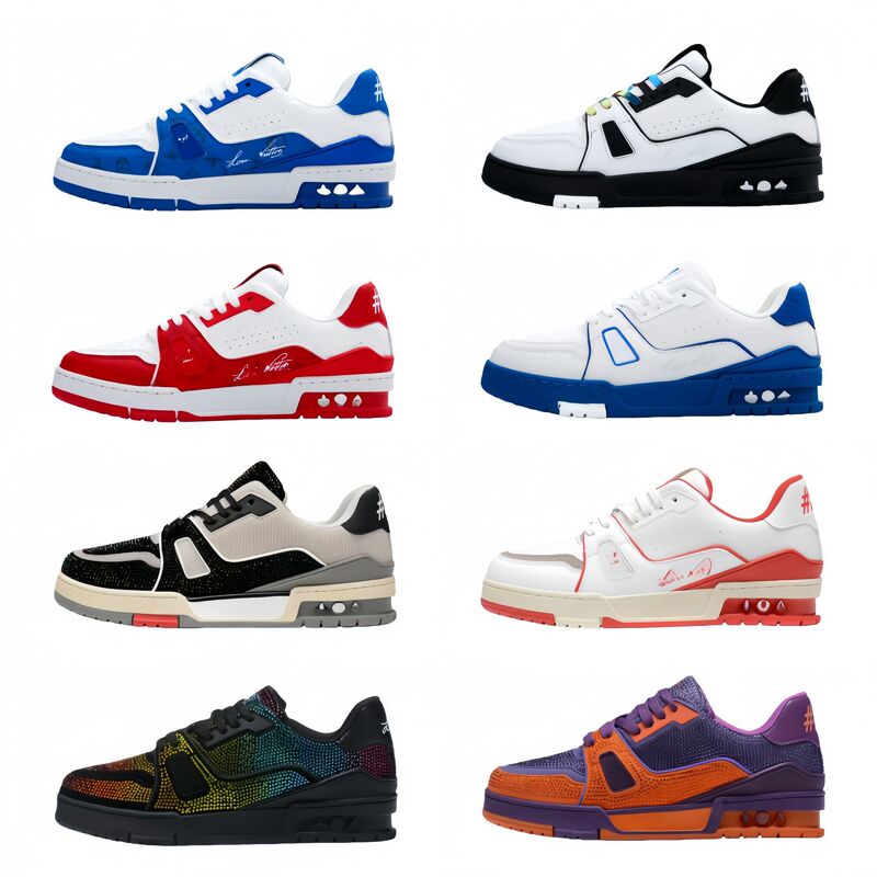 European Style Men's and Women's Shoes, Third Generation Rhinestone Starry Versatile Casual Low-Top Outdoor Sports Shoes, Fashionable Couple Shoes for Men