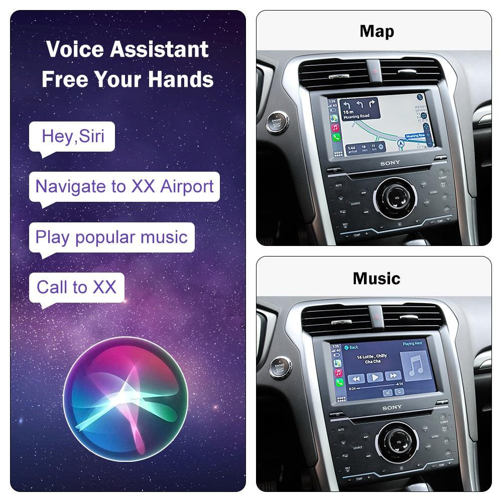 Wireless Carplay Android Auto decoding box for Ford Sync2 system