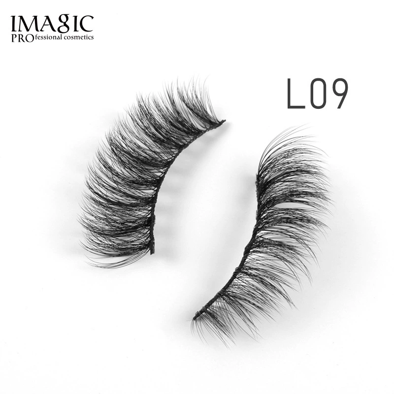 IMAGIC Самоклеящиеся наращиваемые false eyelashes, 3D, 10 пар