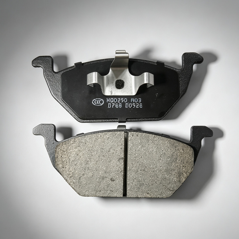D768 ceramic car brake pads are suitable for various car models and serve as automotive parts for braking friction pads