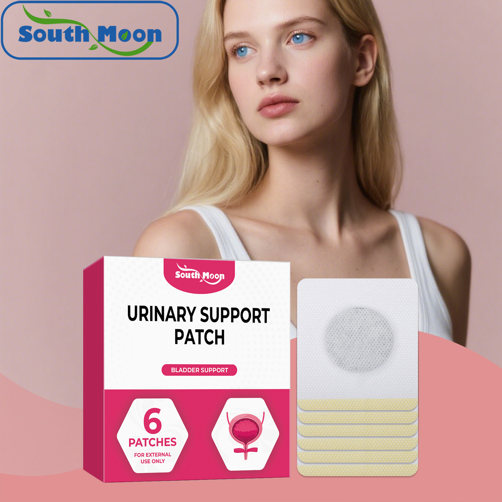 SOUTH MOON 女性护理贴片 舒适呵护女性身体亲肤轻盈便捷护理贴片
