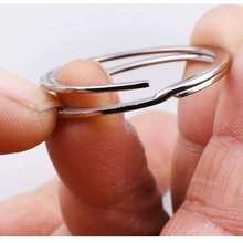钥匙圈环 diy不锈钢配件创意大小加厚挂件创意汽车钥匙环扣圈圆环