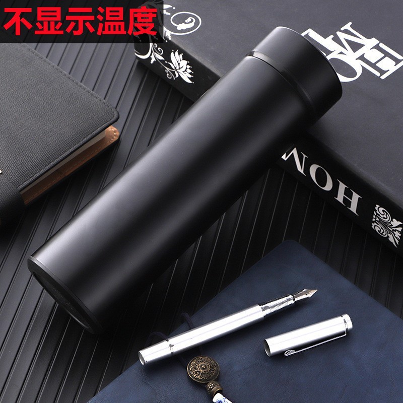 Taza de vacío medición inteligente de la temperatura 304 taza de agua de acero inoxidable de doble capa regalo de negocios taza de coche al por mayor logotipo de letras