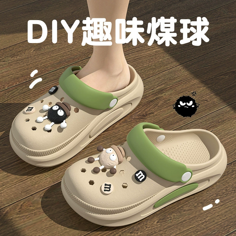 2025 Туфли с толстым дном пещерные женские летние новые носки