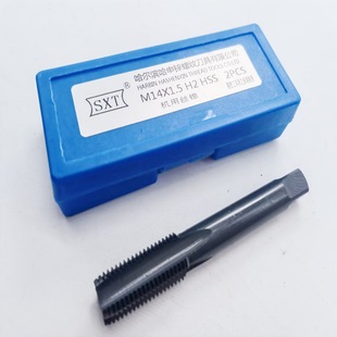Nitriding black straight groove tap W6542 high speed steel nitriding hard straight groove tap M0.8-M30 factory wholesale