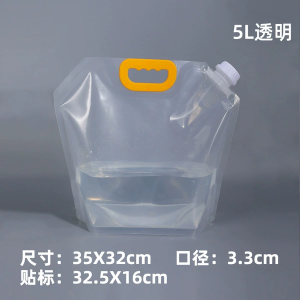 5L—transparent liquid bag