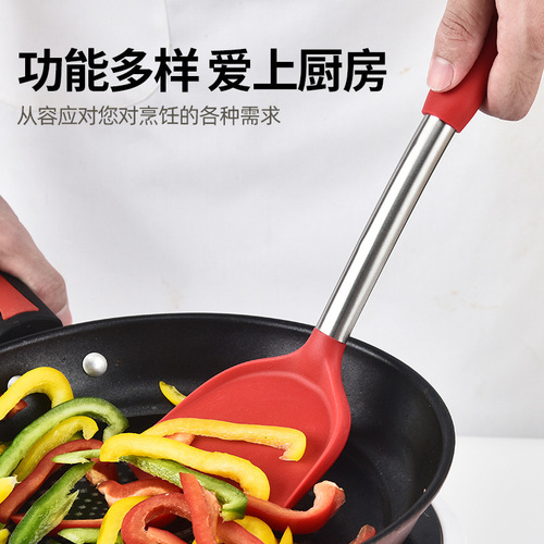 Silicone kitchen utensil set 12-piece non-stick pan cooking spatula kitchen utensils silicone spatula silicone spatula dropshipping