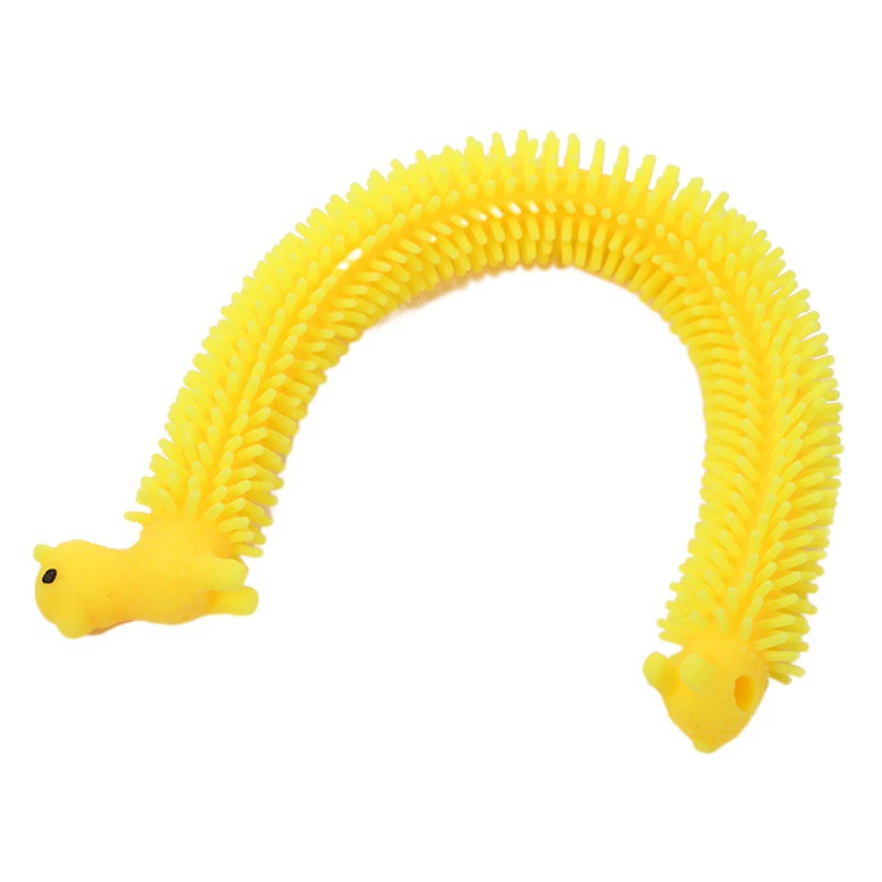 Мультфильм Альпака TPR мягкая клеевая лапша креативная детская декомпрессионная вентиляционная игрушка Лала музыкальная декомпрессионная эластичная веревка оптом