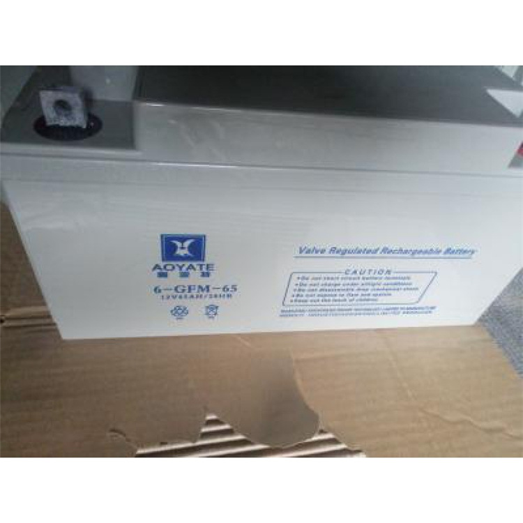 厂家批发奥亚特蓄电池6-GFM-65 12V65AH阀控密封式铅酸蓄电池