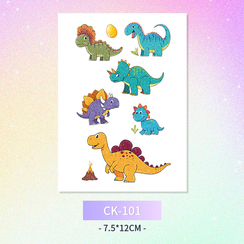 Glitter mariposa cara pegatinas tatuaje pegatinas hadas lavable impermeable de larga duración lindo unicornio ciervo Luna Estrella Planeta