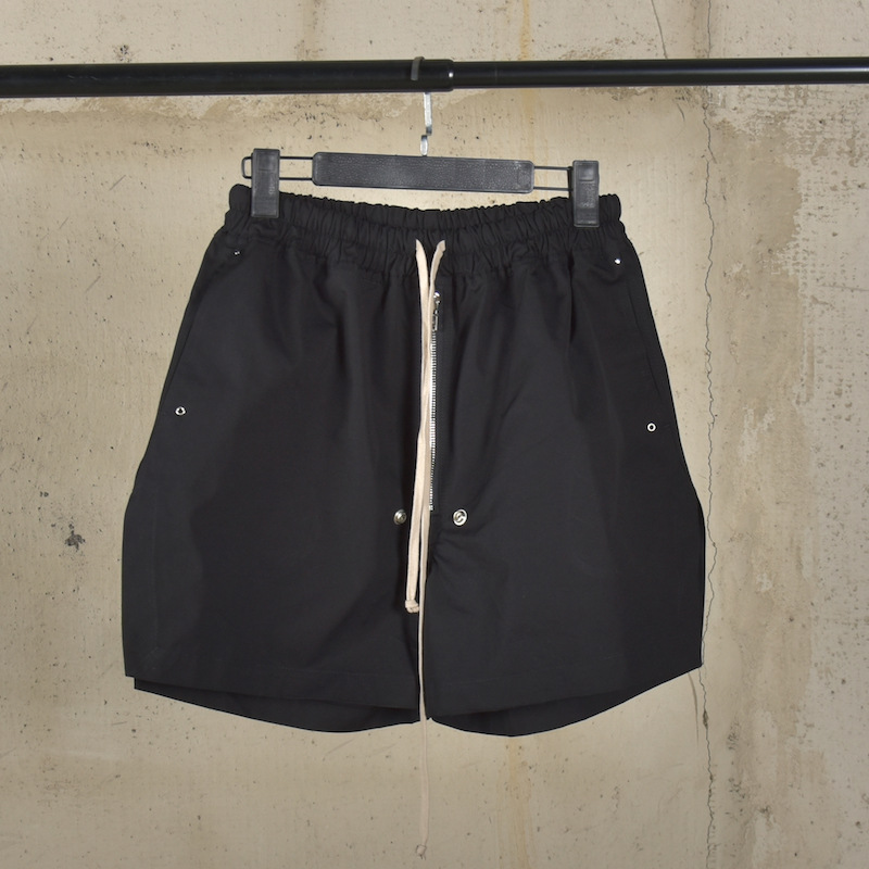 RO25 ダーククォーターパンツ ジッパーショーツ ティーンエイジャー メンズ 夏 カジュアル スリットパンツ 多用途ショーツ レトロ
