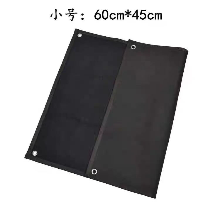 Tablero de exhibición de almacenamiento de velcro de Venta caliente transfronteriza parche táctico brazalete acabado de tela tablero de almacenamiento de Velcro montado en la pared