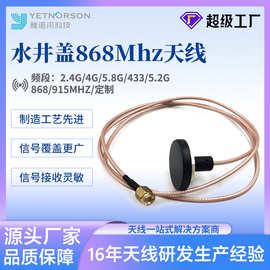 批发新款GSM水井盖868MHZ天线防雷防水4G天线信号增强器