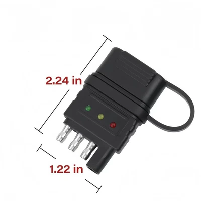 Other Car Modifications Harness Light Tester 4-Core Flat Head