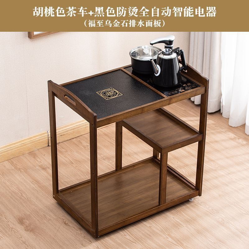 移动茶车茶桌家用客厅茶水柜多功能上水一体茶盘套装现代简约茶具|undefined