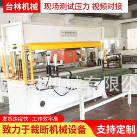 厂家直销 全自动龙门移动头裁断机 精密四柱包装吸塑液压下料机