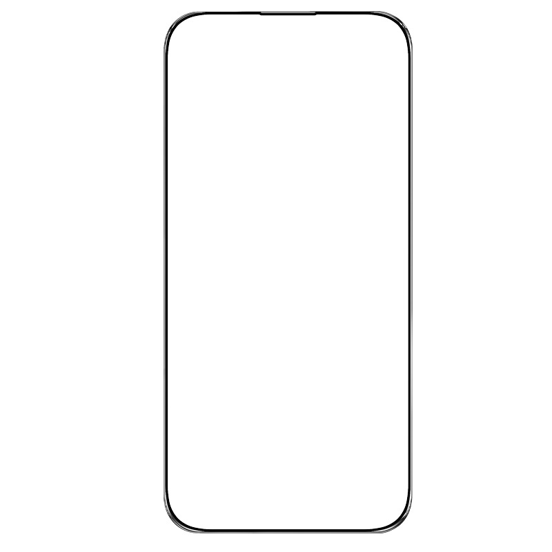 Nillkin para iPhone16 Pro max película de teléfono celular con cámara limpia de polvo pantalla completa película de vidrio templado a prueba de explosiones