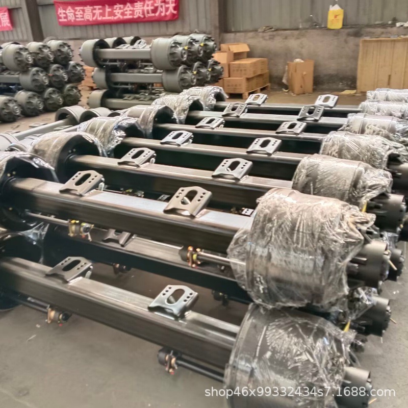 American-style axle assembly, 13T 16T axle, American-style axle, German-style axle, rear axle exported to Africa for production