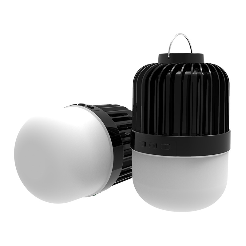 Transfronterizo LED al aire libre camping corte de energía luz de emergencia de carga bombilla Bluetooth bombilla de audio puesto de luz mercado de la noche Luz