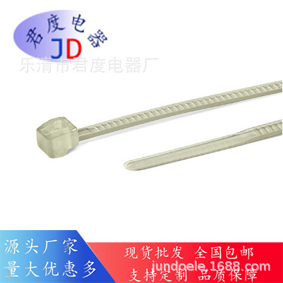 JD薄壁线束适用的外部锯齿电缆扎带118-04701 |T18ROS-PA66HS