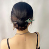 A small minority Sense of design personality Cold Flower Serpentine Hairpin senior Flaxen Hair Hairpin Diablo Hairdressing