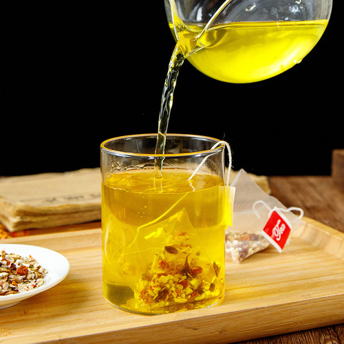 Five-finger Peach Poria Tea Adzuki Bean Barley Tea Tangerine Peel Tea Triangular Bag Healthy Tea Wet Tea Wholesale Dropshipping