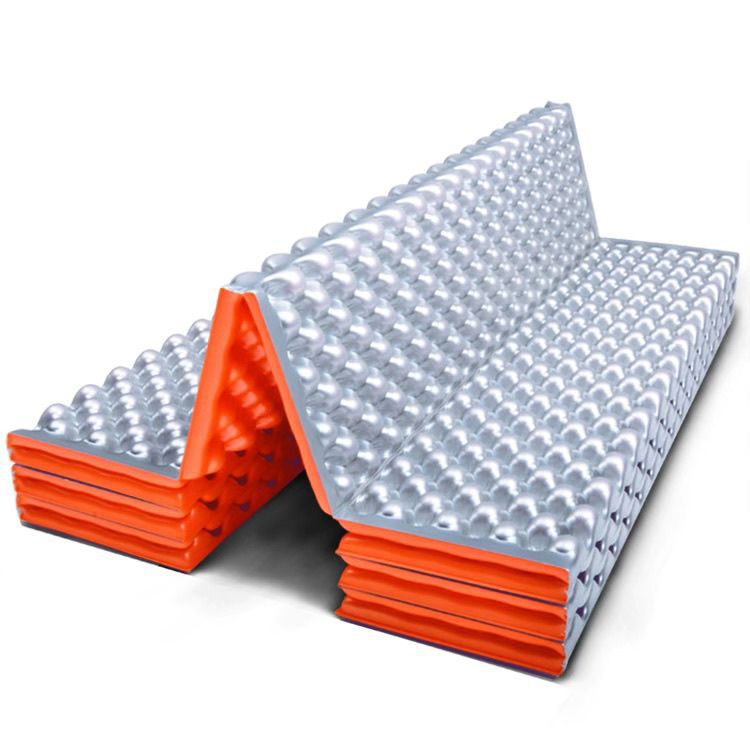 Thickened Nap Mat Single-Person Insulated Floor Mat Egg Nest Foldable Foam Moisture-Proof Mat Nap Mat Honeycomb Mat Widened for Motorcycle Travel