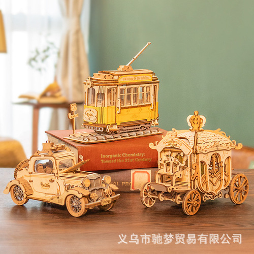 WUDE3d Educational 3D Wooden Puzzle Building Blocks for Kids, Creation Set Puzzle Toy