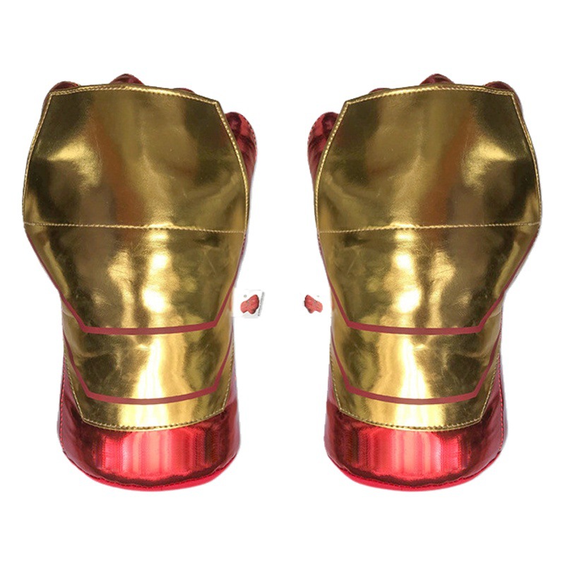 Animación de comercio exterior transfronterizo alrededor de Hulk Boxing Black Line Spider Nuevos guantes Regalo para niños Puño de juguete