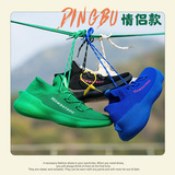 Дышащая трендовая обувь, акула для отдыха для влюбленных, туфли, 2022, популярно в интернете, мягкая подошва