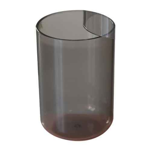 Mouthwash cup ABS transparent environmentally friendly dental cylinder plastic children's couple toothbrush cup wash water cup simple toothbrushing cup
