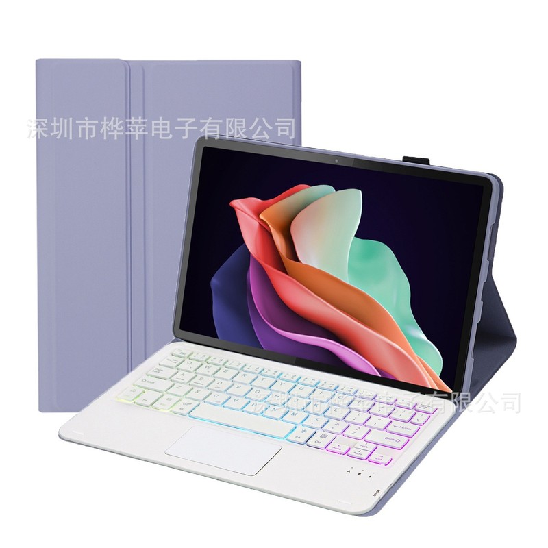 Lenovo Tab 10.1 2025タブレットワイヤレスbluetoothキーボードレザーカバーはLenovo 10.1ケースに適用されます|undefined