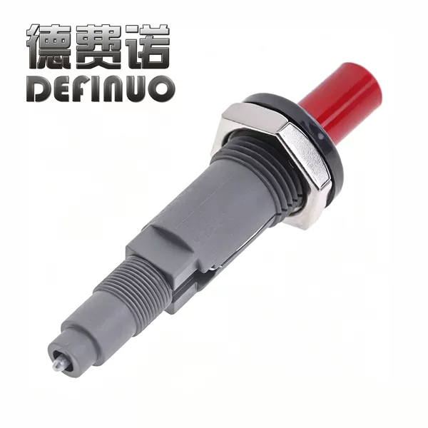 Universal Piezoelectric Igniter for Cross-Border Gas Heaters, Threaded Push-Type Ignition Accessory with Ignition Needle