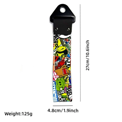 Printed Metal Buckle Streamer Jdm – Trailer rope/net/strap