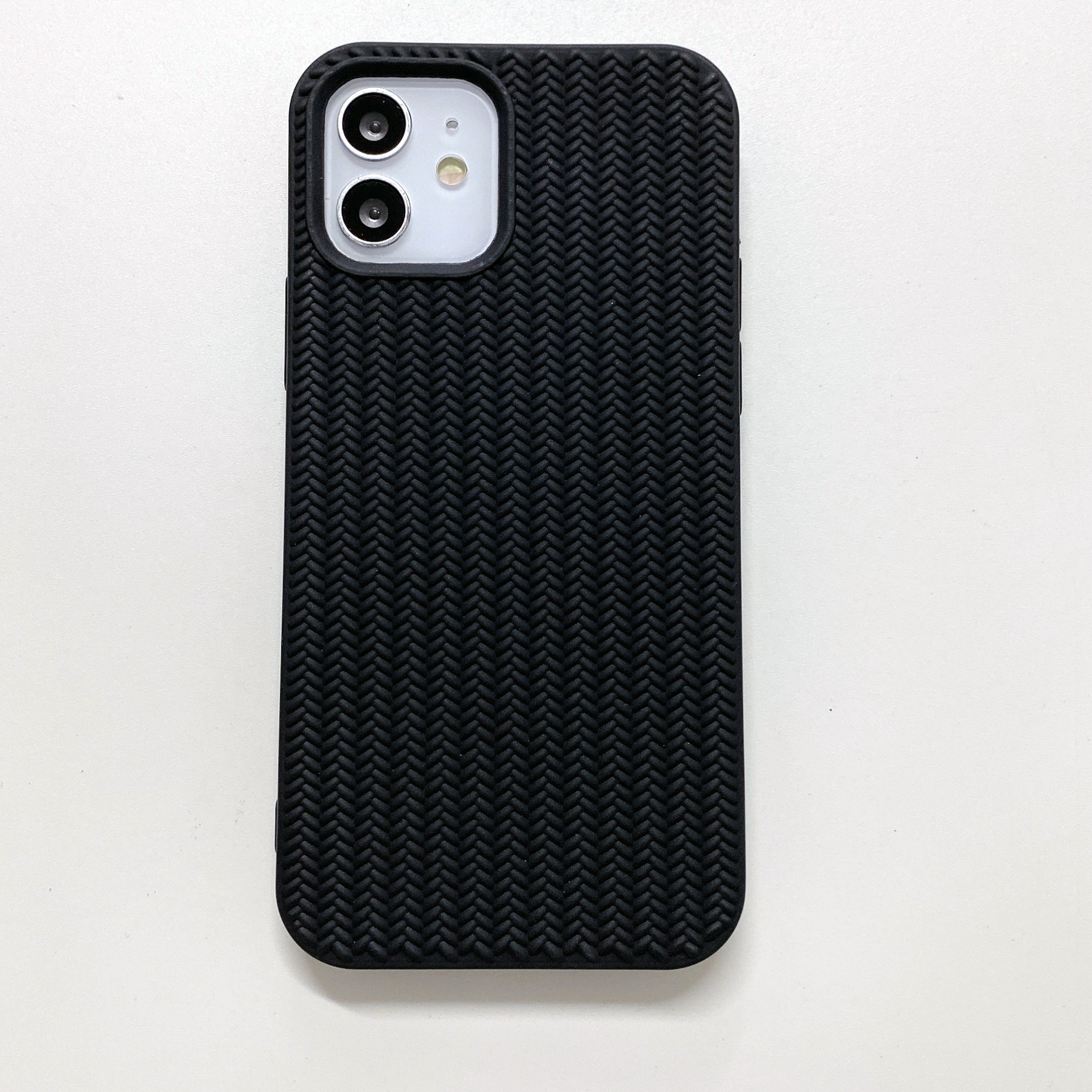 Woven Pattern Phone Case For Iphone 16 Pro Max 14 13 Protective_voghion.com