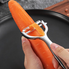 Stainless steel peeling knife old-fashioned pumpkin melon planer kitchen zinc alloy fruit melon household peeler scraper peeling knife