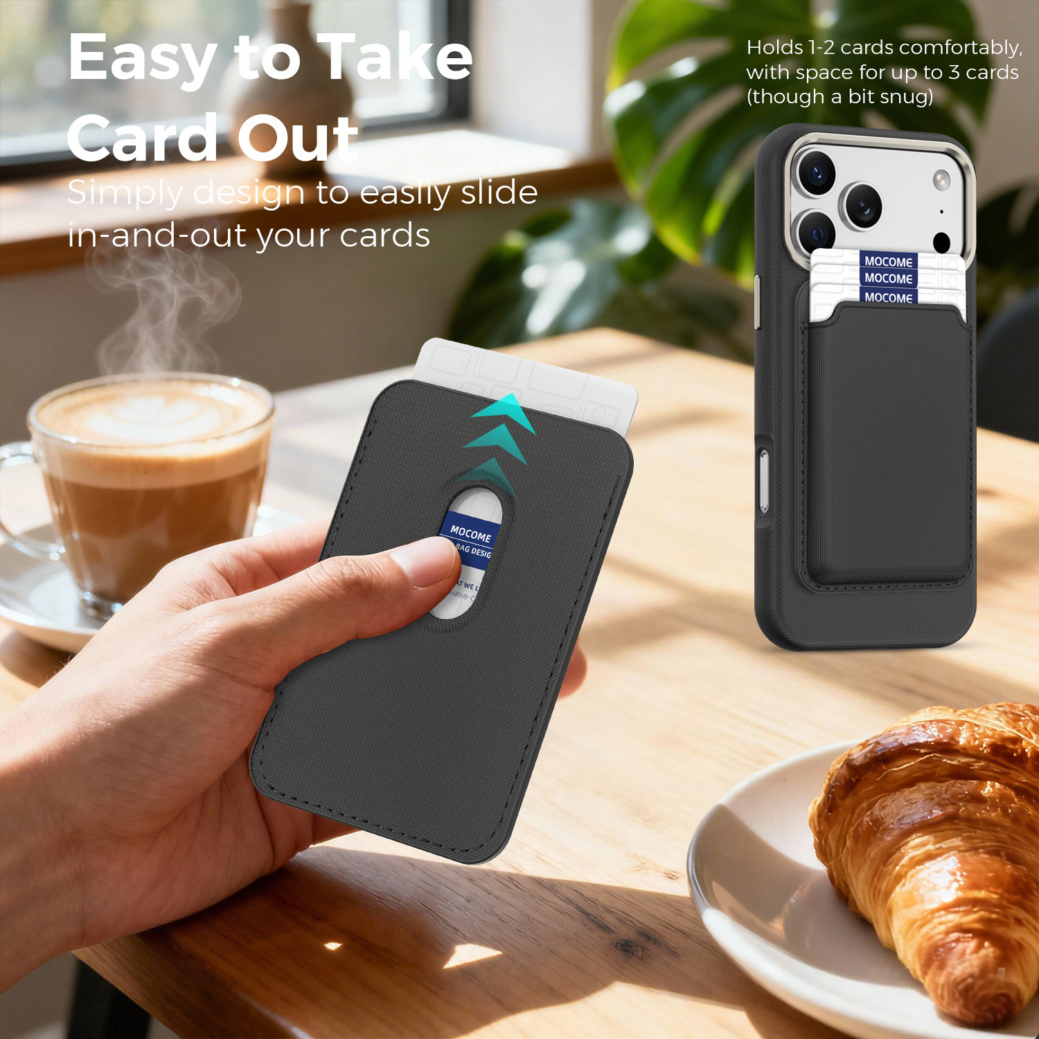 Ốp lưng từ tính iPhone 11-16 Pro Max chất liệu vải công nghệ MagSafe chống sốc — Cam【Ví thẻ】, Xanh dương【Ví thẻ】, Đen【Ví thẻ】, Xanh lá【Ví thẻ】 chi tiết 43